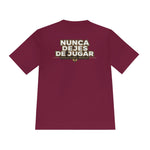 Pickle Fuerte Napoles Tee — "Nunca Dejes De Jugar" Moisture-Wicking Athletic Shirt