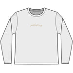 Women's 'Never Stop Playing' Long Sleeve Shirt — Picklestrong Posi-UV Performance Top