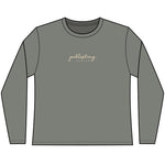 Women's 'Never Stop Playing' Long Sleeve Shirt — Picklestrong Posi-UV Performance Top