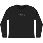 Women's 'Never Stop Playing' Long Sleeve Shirt — Picklestrong Posi-UV Performance Top
