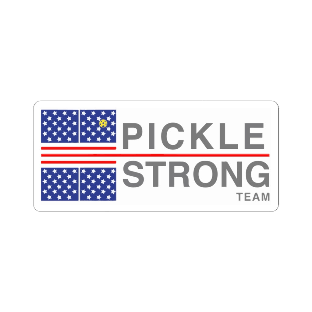 Patriotic Pickleball Kiss-Cut Stickers, Perfect for Sports Lovers, Team Spirit, Laptop Decor, Gifts for Athletes