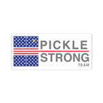 Patriotic Pickleball Kiss-Cut Stickers, Perfect for Sports Lovers, Team Spirit, Laptop Decor, Gifts for Athletes