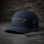 PickleStrong Naples Trucker Cap – Embroidered Script Baseball Hat