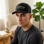 PickleStrong Naples Trucker Cap – Embroidered Script Baseball Hat
