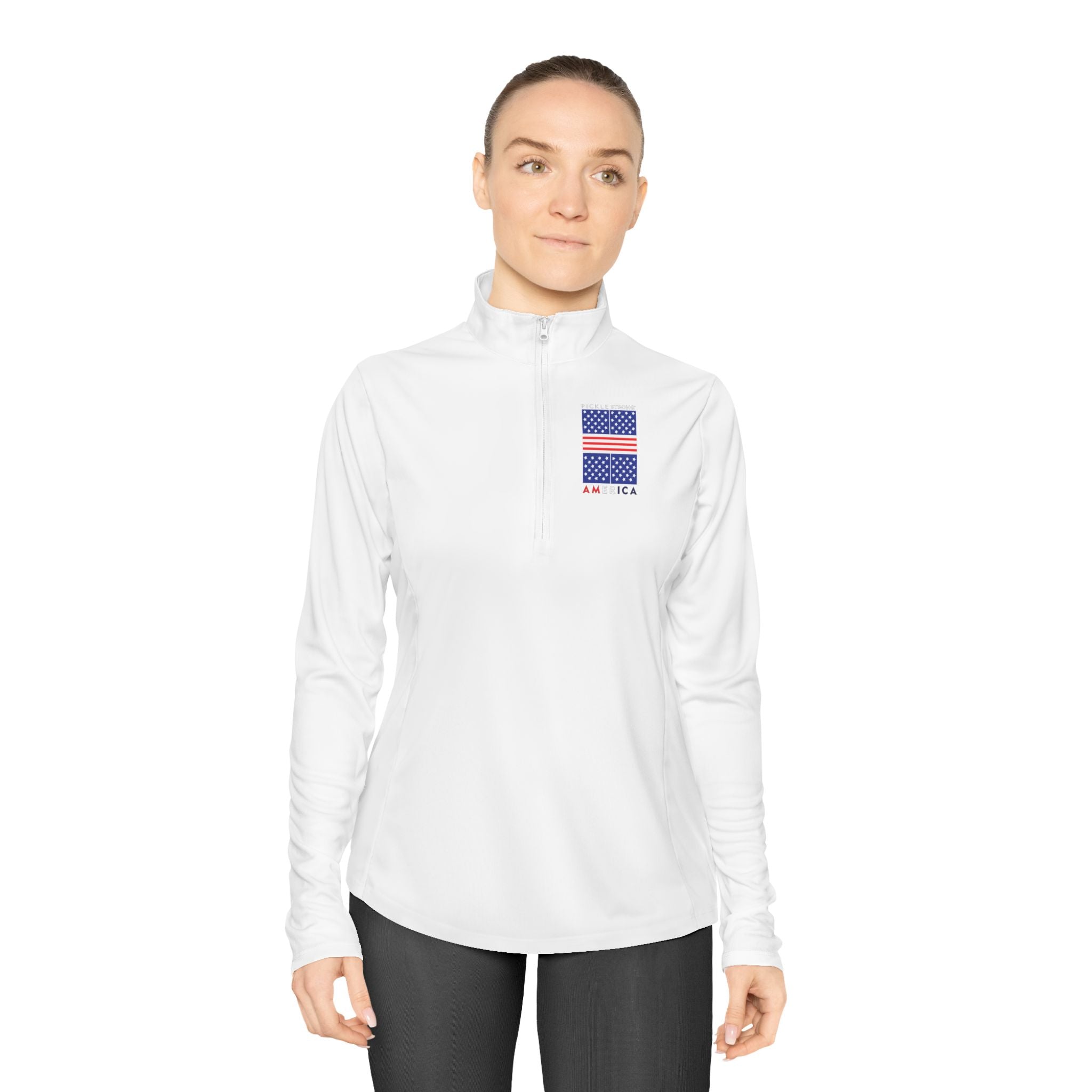 Ladies Quarter-Zip Pullover