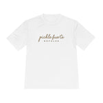 Pickle Fuerte Napoles Tee — "Nunca Dejes De Jugar" Moisture-Wicking Athletic Shirt