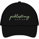 PickleStrong Naples Trucker Cap – Embroidered Script Baseball Hat