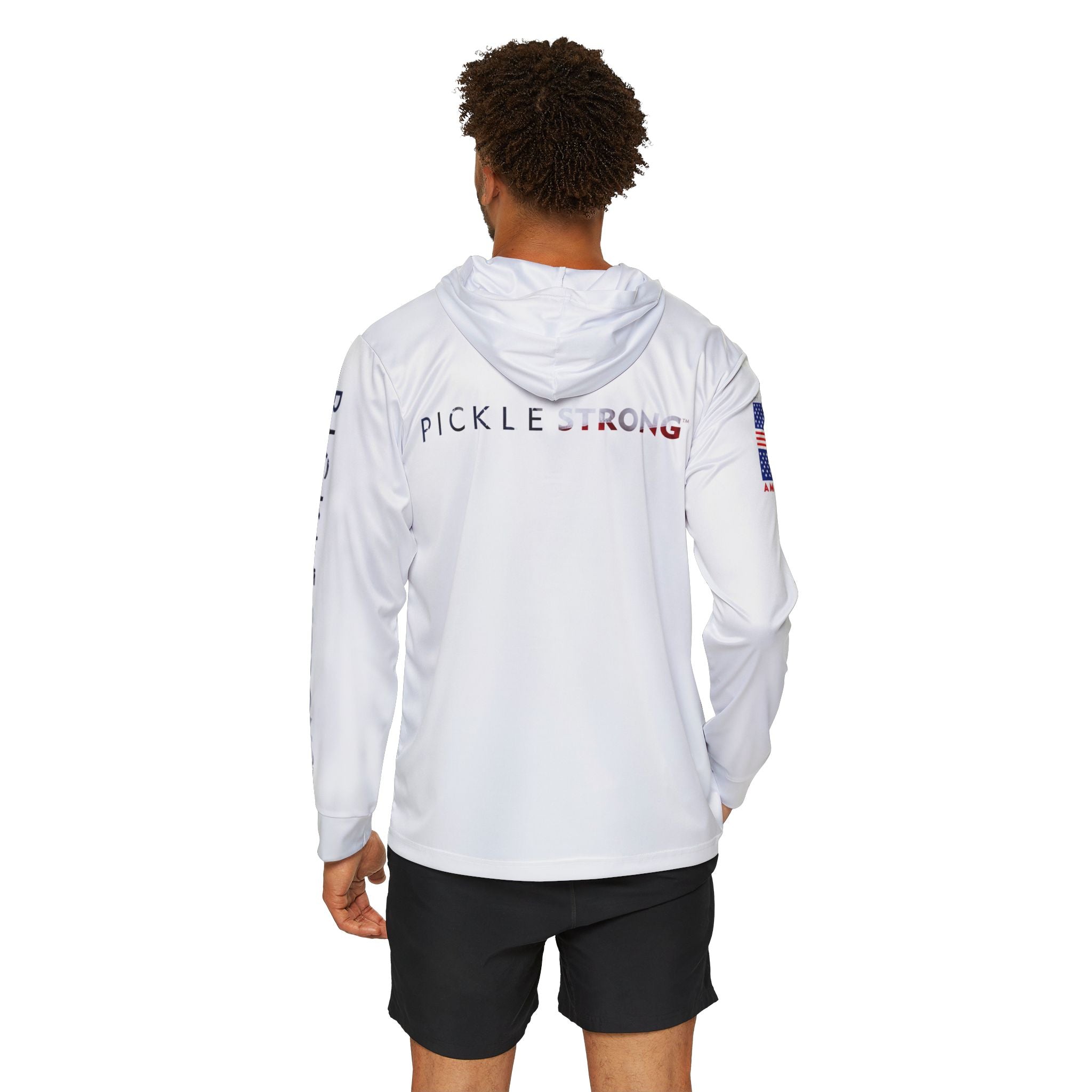 Men's Sports Warmup Hoodie - Pickle Strong Athletic Hoodie for Active Lifestyle