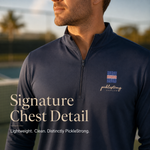PickleStrong America Men’s Quarter-Zip Pullover