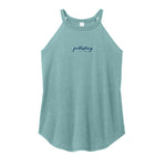 Heathered Eucalyptus Blue - DT137L - FRONT