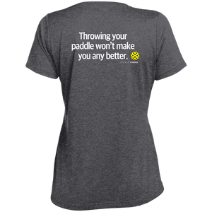 LST360 Sport-Tek Ladies' Heather Dri-Fit Moisture-Wicking T-Shirt
