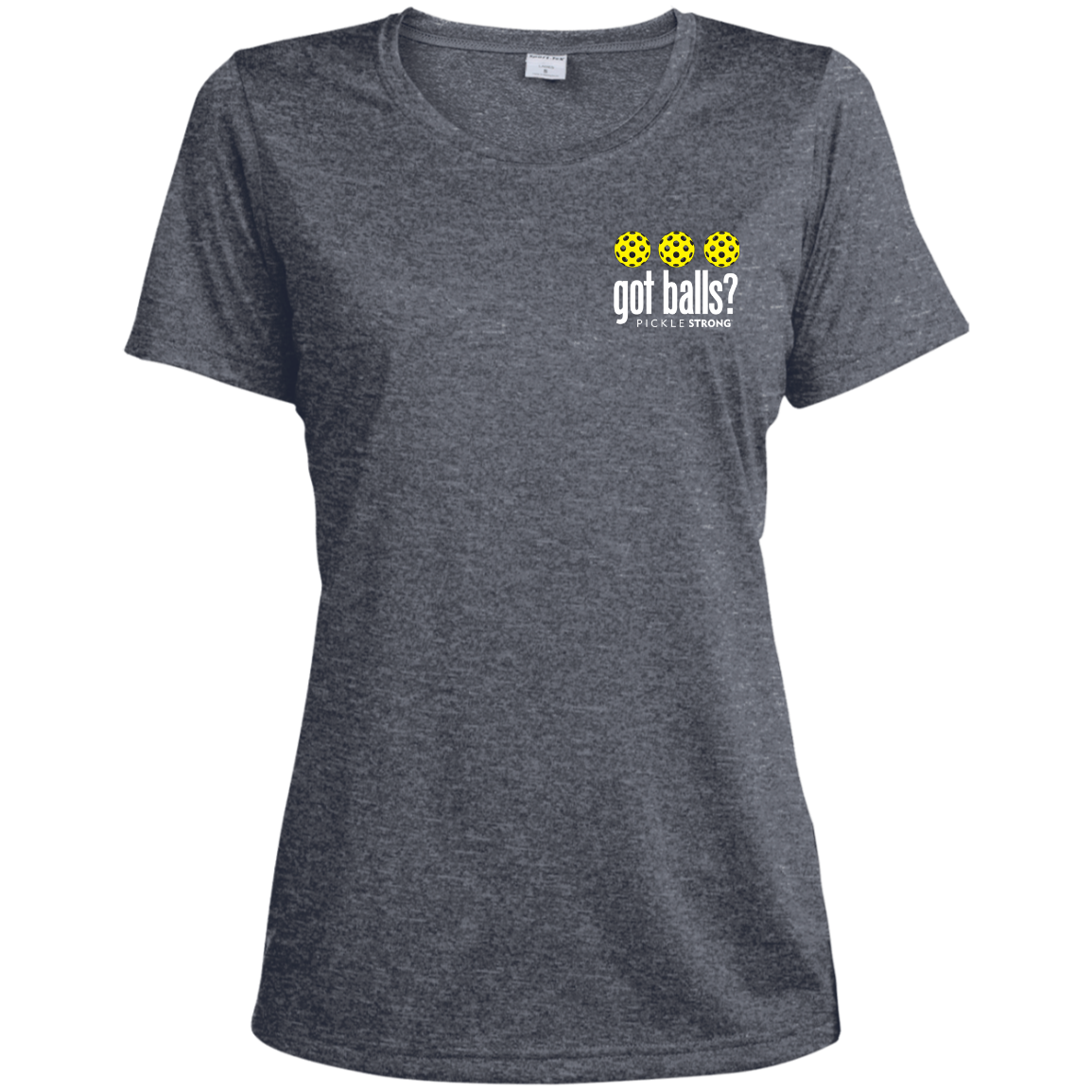LST360 Sport-Tek Ladies' Heather Dri-Fit Moisture-Wicking T-Shirt