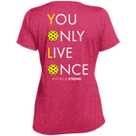 LST360 Sport-Tek Ladies' Heather Dri-Fit Moisture-Wicking T-Shirt