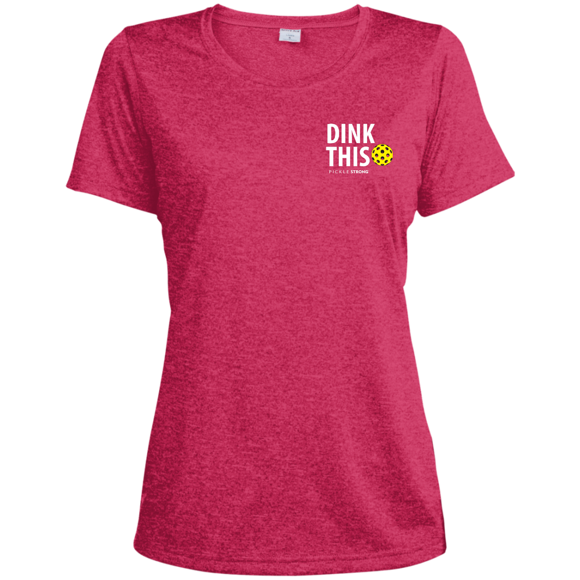 LST360 Sport-Tek Ladies' Heather Dri-Fit Moisture-Wicking T-Shirt