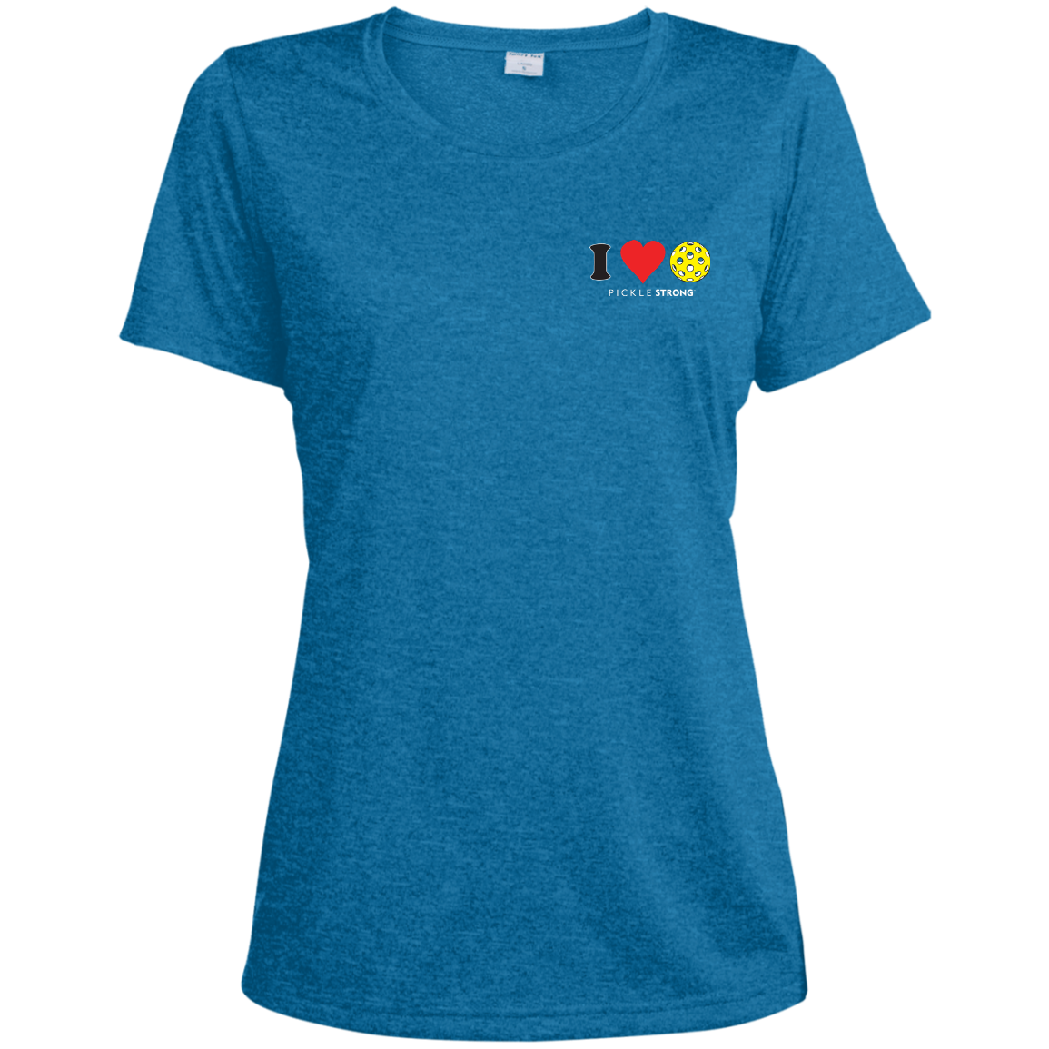 LST360 Sport-Tek Ladies' Heather Dri-Fit Moisture-Wicking T-Shirt