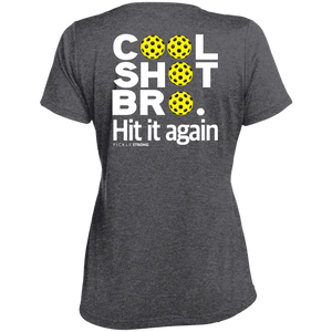 LST360 Sport-Tek Ladies' Heather Dri-Fit Moisture-Wicking T-Shirt