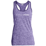 LST396 Sport-Tek Ladies' Moisture Wicking Electric Heather Racerback Tank