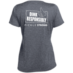 LST360 Sport-Tek Ladies' Heather Dri-Fit Moisture-Wicking T-Shirt