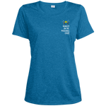LST360 Sport-Tek Ladies' Heather Dri-Fit Moisture-Wicking T-Shirt