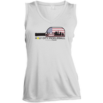 LST352 Sport-Tek Ladies' Sleeveless Moisture Absorbing V-Neck: HOLY CITY PICKLEBALL