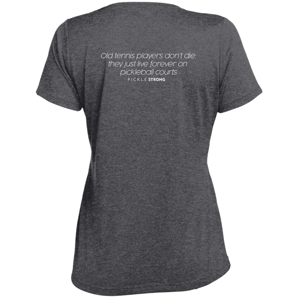 LST360 Sport-Tek Ladies' Heather Dri-Fit Moisture-Wicking T-Shirt