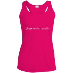 LST356 Sport-Tek Ladies Racerback Moisture Wicking Tank