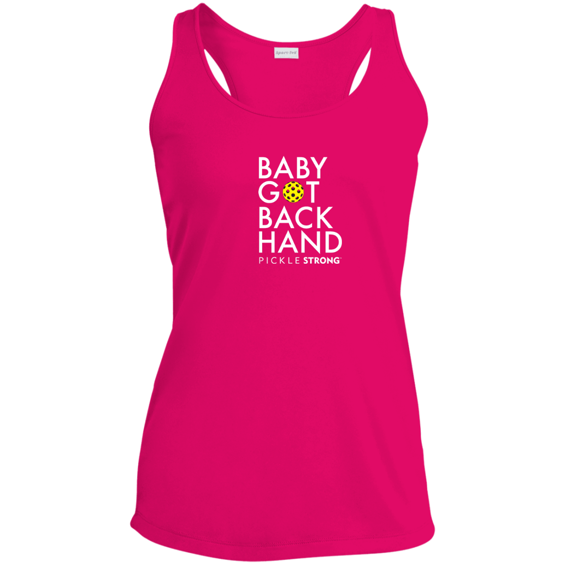 LST356 Sport-Tek Ladies Racerback Moisture Wicking Tank