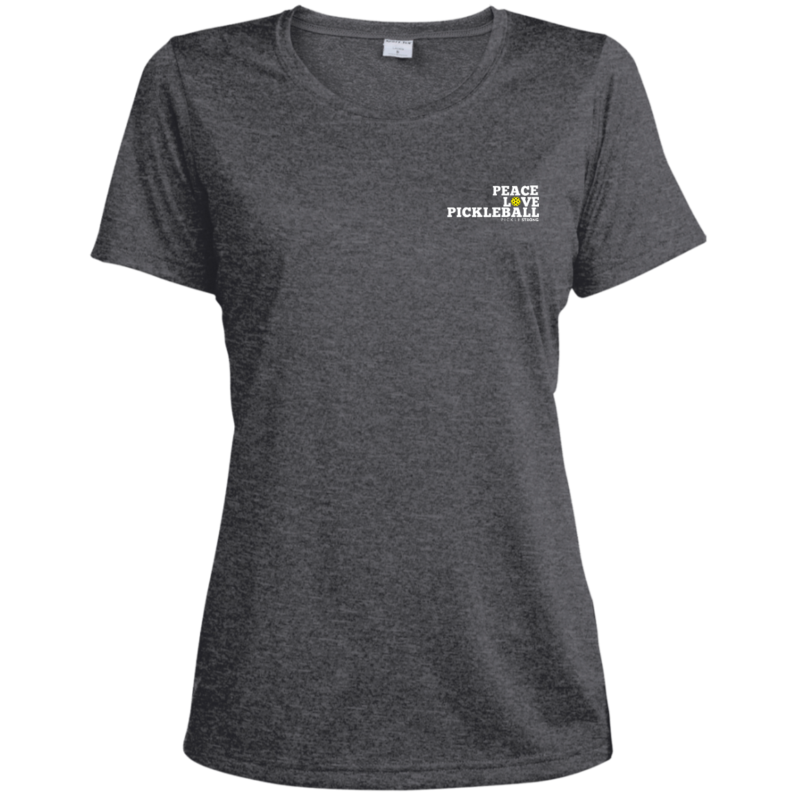 LST360 Sport-Tek Ladies' Heather Dri-Fit Moisture-Wicking T-Shirt