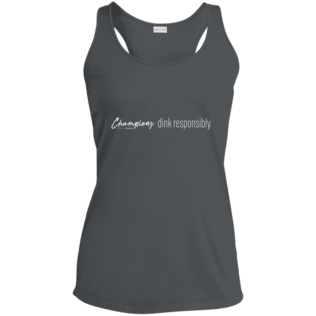 LST356 Sport-Tek Ladies Racerback Moisture Wicking Tank