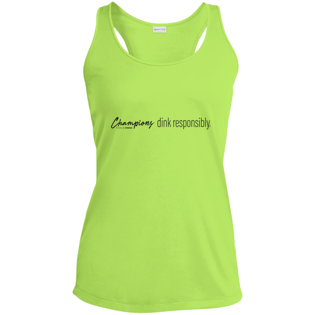 LST356 Sport-Tek Ladies Racerback Moisture Wicking Tank