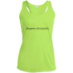 LST356 Sport-Tek Ladies Racerback Moisture Wicking Tank