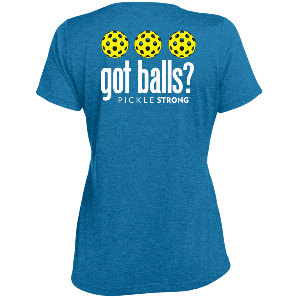 LST360 Sport-Tek Ladies' Heather Dri-Fit Moisture-Wicking T-Shirt