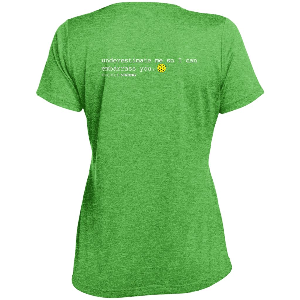 LST360 Sport-Tek Ladies' Heather Dri-Fit Moisture-Wicking T-Shirt
