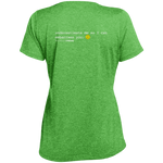 LST360 Sport-Tek Ladies' Heather Dri-Fit Moisture-Wicking T-Shirt