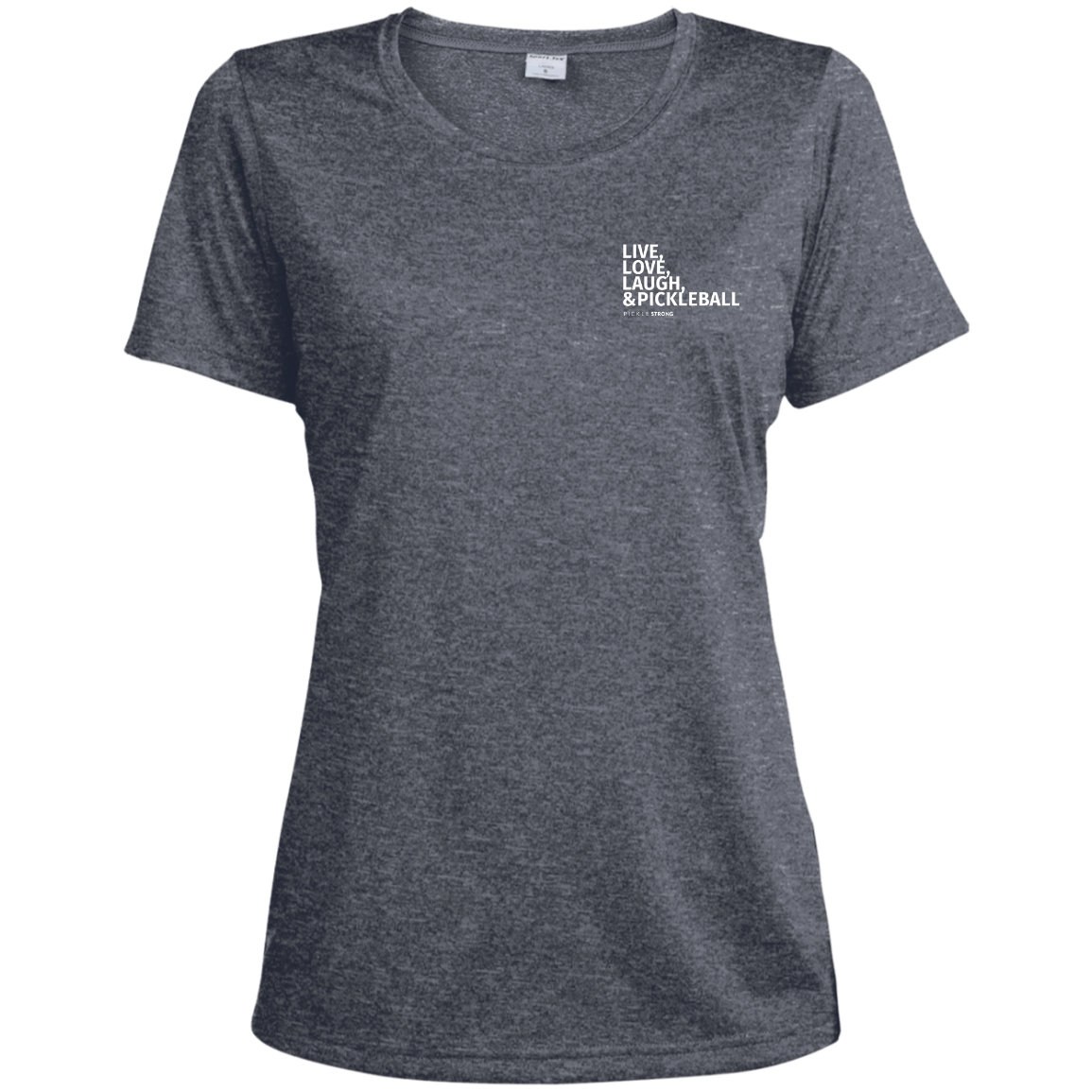 LST360 Sport-Tek Ladies' Heather Dri-Fit Moisture-Wicking T-Shirt