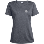 LST360 Sport-Tek Ladies' Heather Dri-Fit Moisture-Wicking T-Shirt