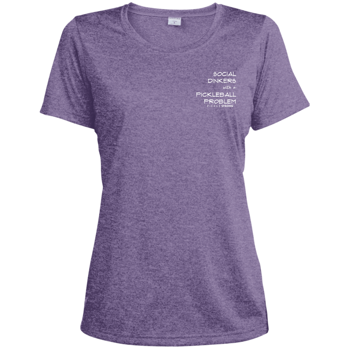 LST360 Sport-Tek Ladies' Heather Dri-Fit Moisture-Wicking T-Shirt