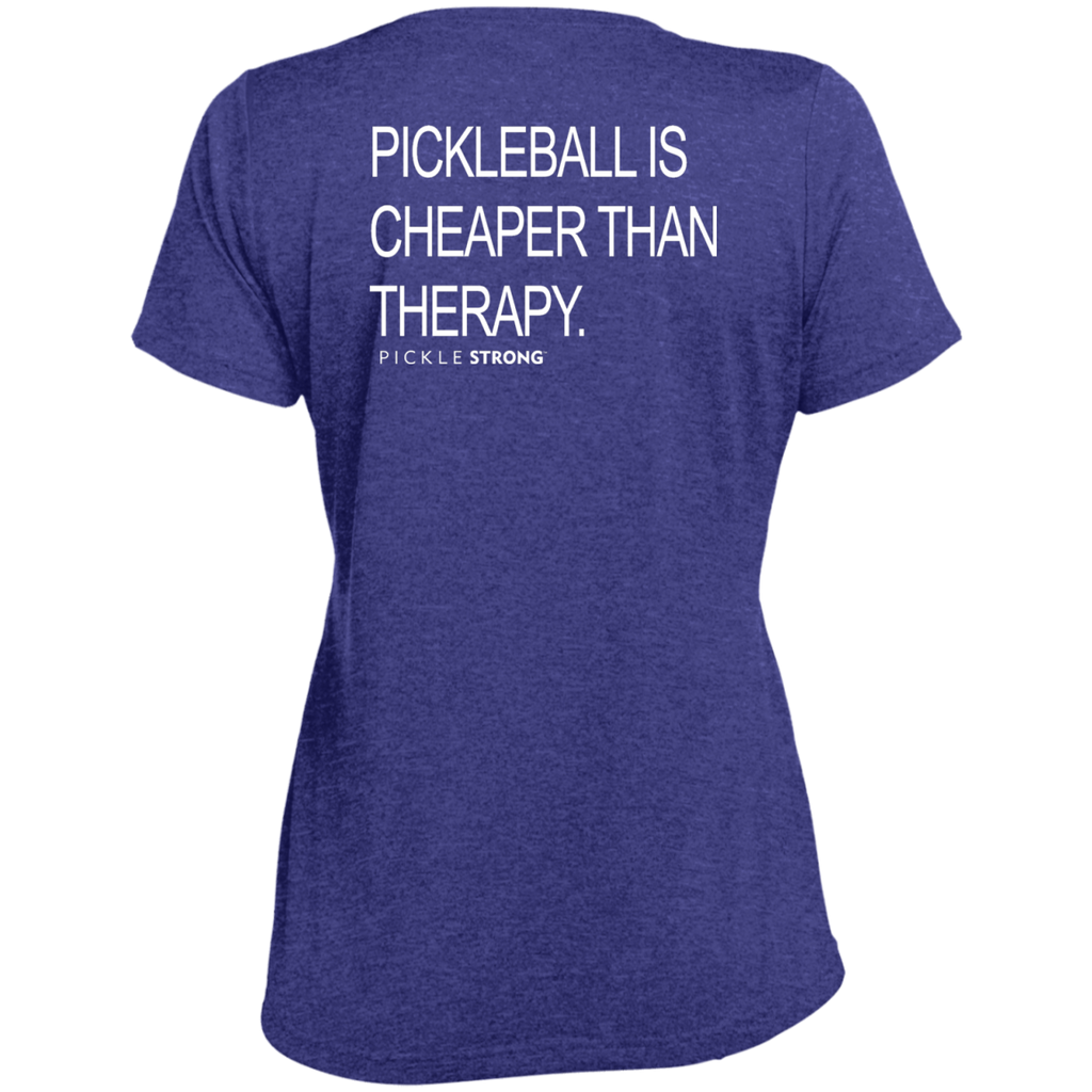 LST360 Sport-Tek Ladies' Heather Dri-Fit Moisture-Wicking T-Shirt