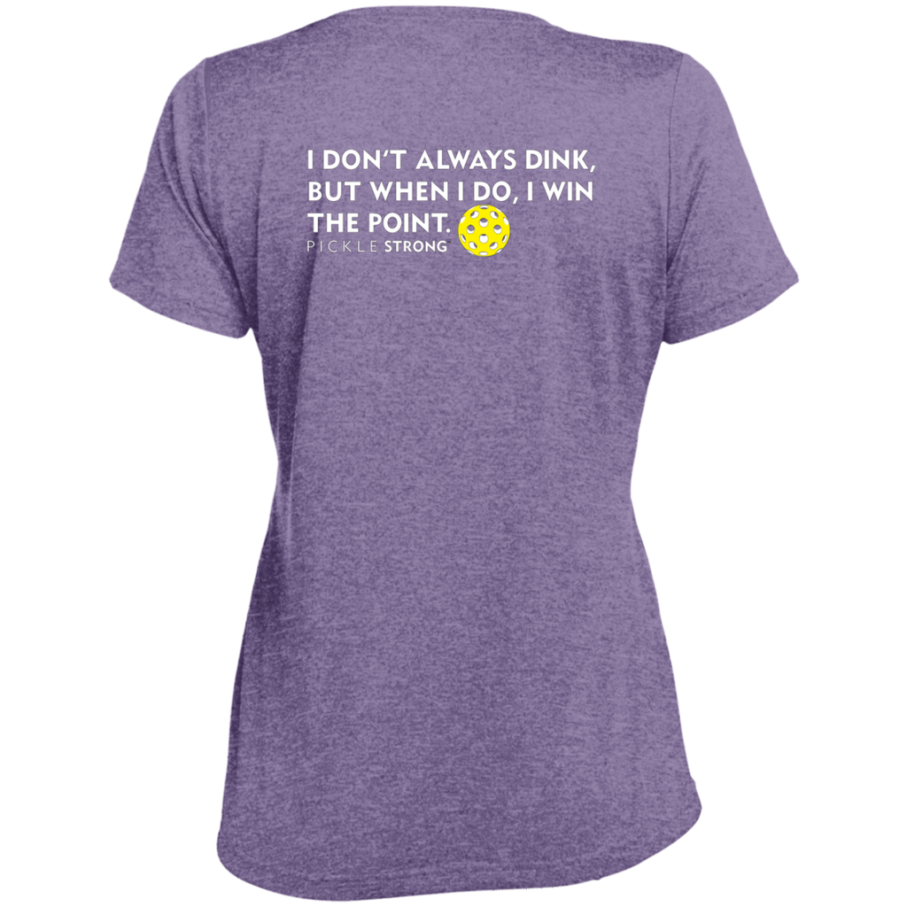 LST360 Sport-Tek Ladies' Heather Dri-Fit Moisture-Wicking T-Shirt