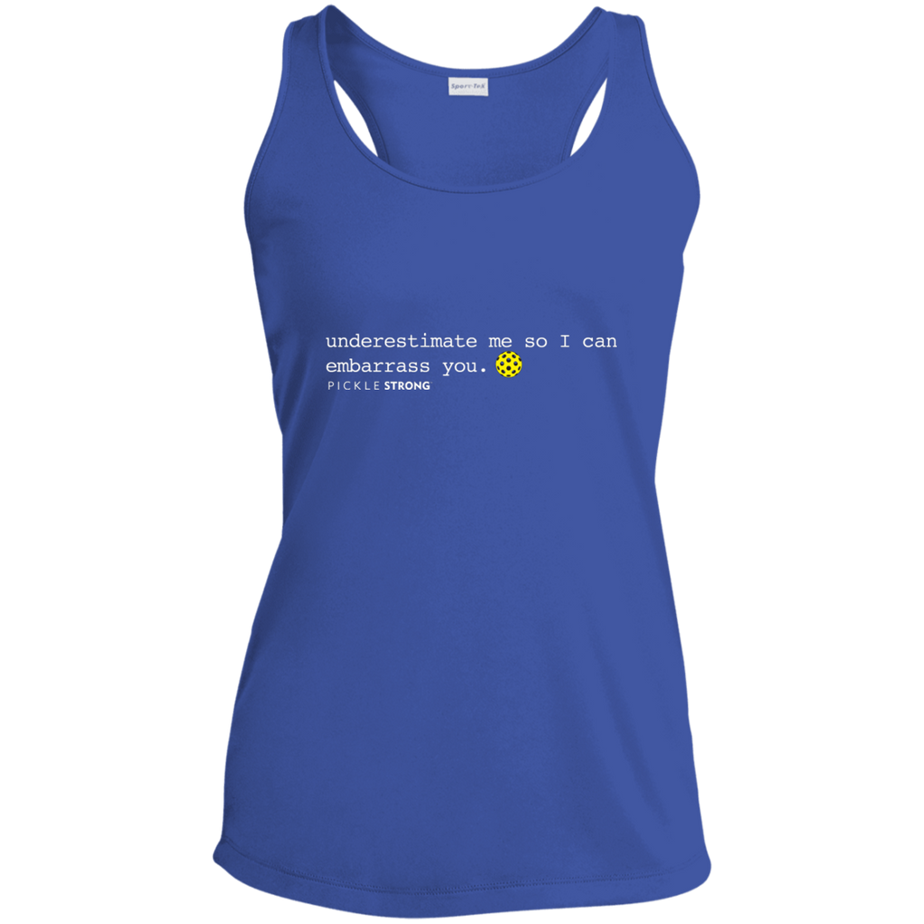 LST356 Sport-Tek Ladies Racerback Moisture Wicking Tank