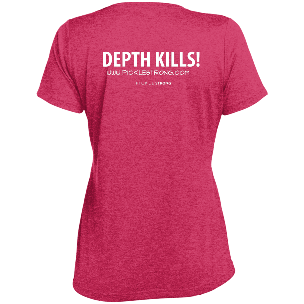 LST360 Sport-Tek Ladies' Heather Dri-Fit Moisture-Wicking T-Shirt