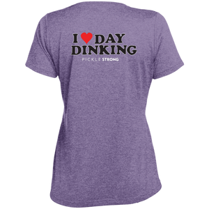 LST360 Sport-Tek Ladies' Heather Dri-Fit Moisture-Wicking T-Shirt