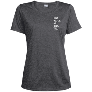 LST360 Sport-Tek Ladies' Heather Dri-Fit Moisture-Wicking T-Shirt