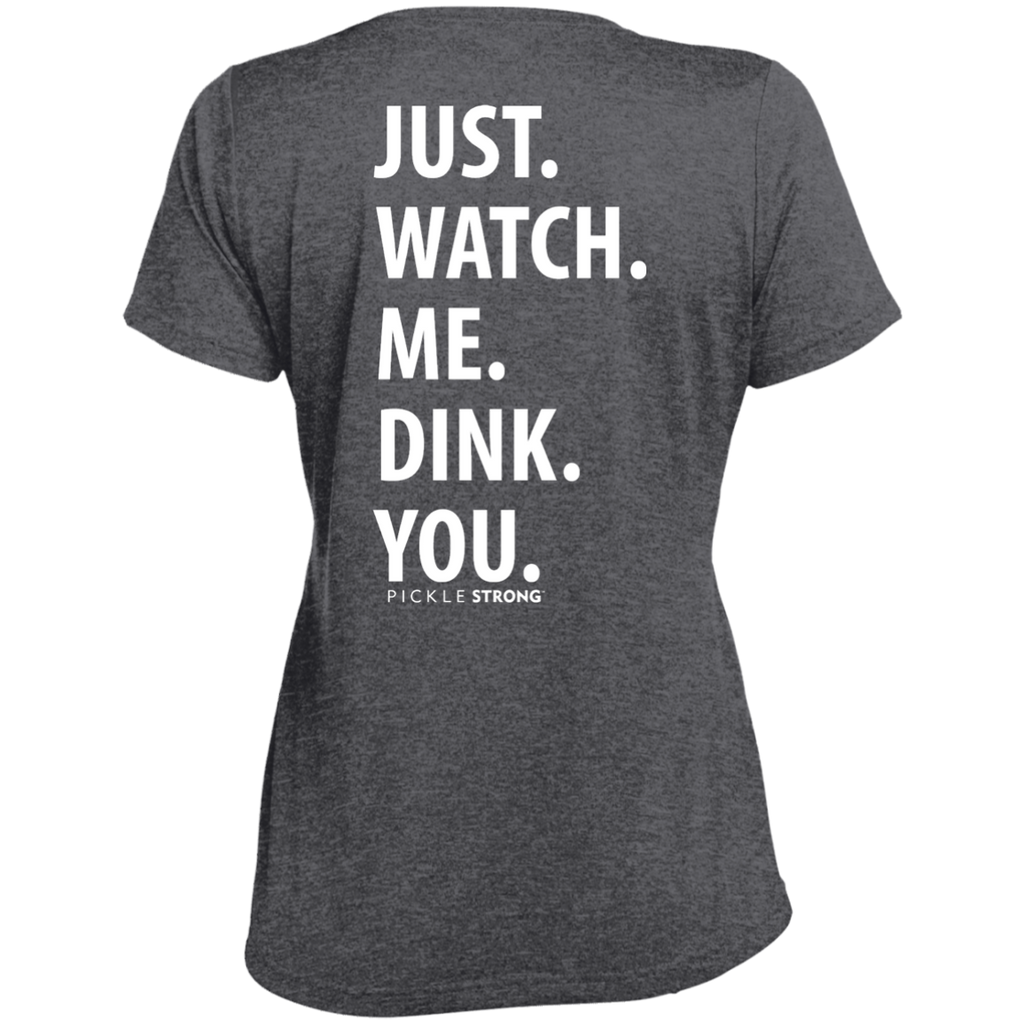 LST360 Sport-Tek Ladies' Heather Dri-Fit Moisture-Wicking T-Shirt