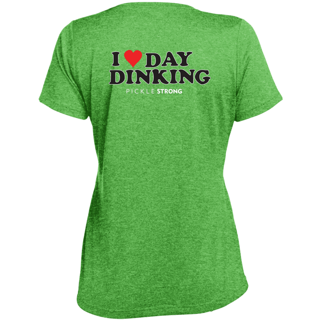 LST360 Sport-Tek Ladies' Heather Dri-Fit Moisture-Wicking T-Shirt