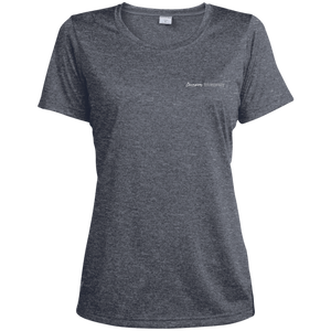 LST360 Sport-Tek Ladies' Heather Dri-Fit Moisture-Wicking T-Shirt