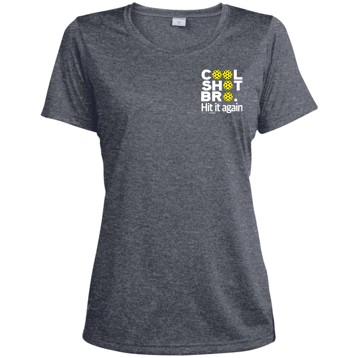 LST360 Sport-Tek Ladies' Heather Dri-Fit Moisture-Wicking T-Shirt