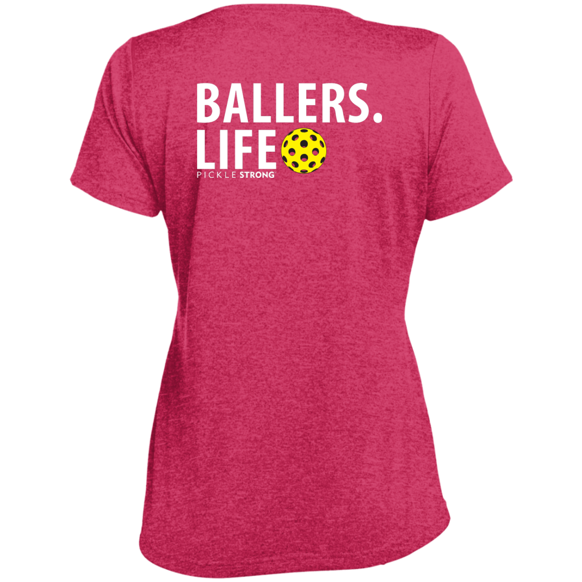 LST360 Sport-Tek Ladies' Heather Dri-Fit Moisture-Wicking T-Shirt