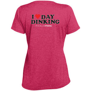 LST360 Sport-Tek Ladies' Heather Dri-Fit Moisture-Wicking T-Shirt