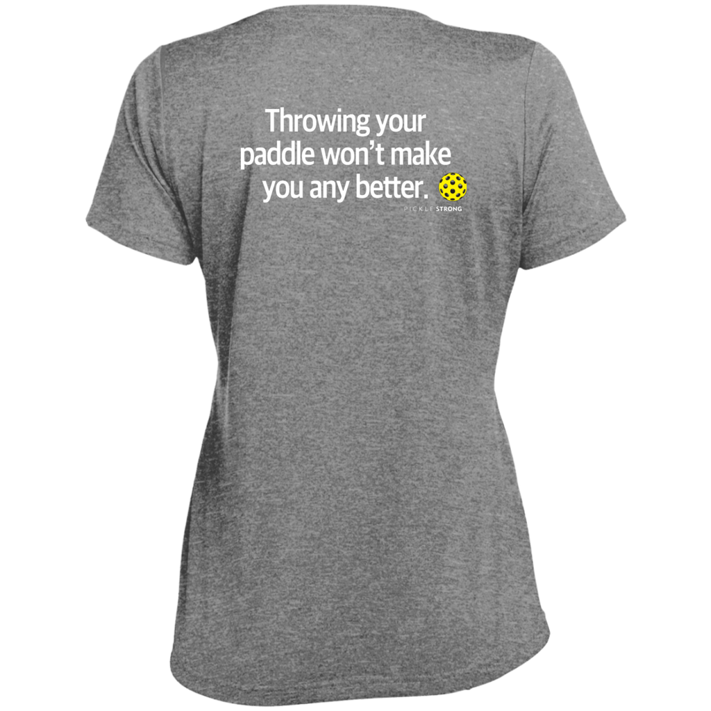 LST360 Sport-Tek Ladies' Heather Dri-Fit Moisture-Wicking T-Shirt